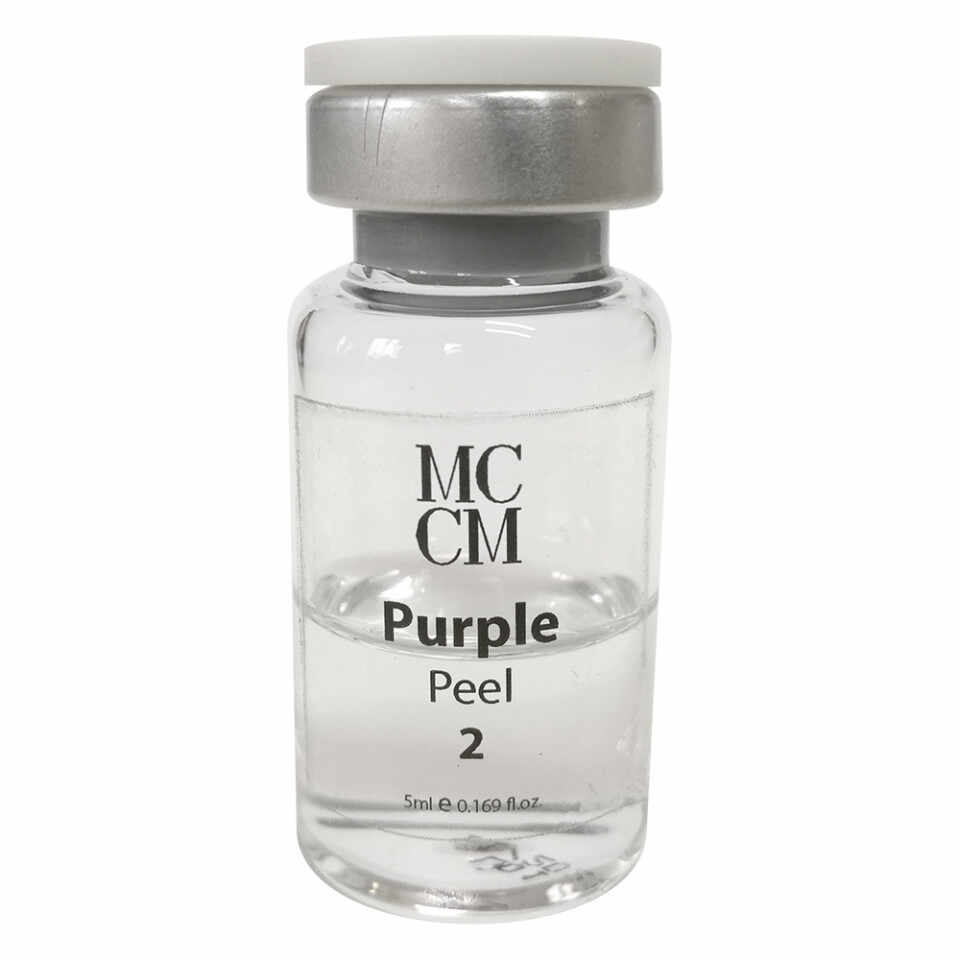 MCCM Fiola peeling cicatrizant si antirid Purple Peel 2 5ml