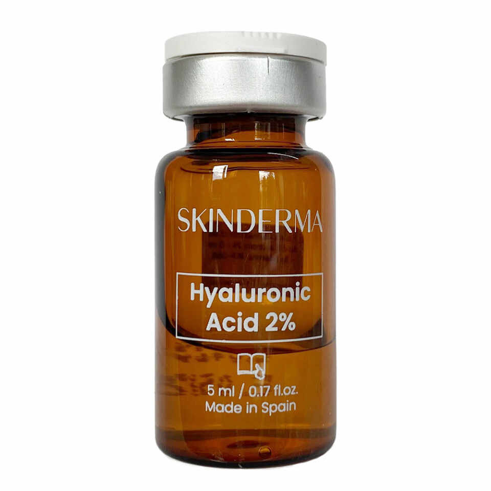 Skinderma Fiola tratament antirid cu acid hialuronic 2% 5ml