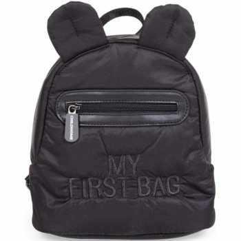 Childhome My First Bag Puffered Black rucsac pentru copii
