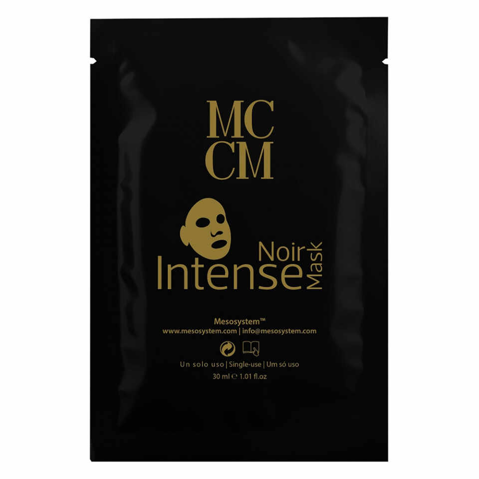 MCCM Masca intensiva neagra tip servetel cu vitamina E 30ml