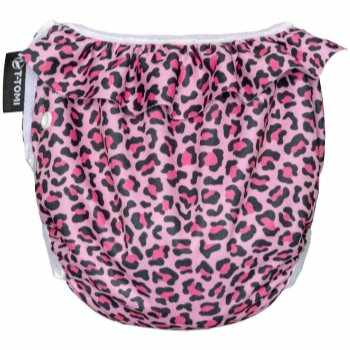 T-TOMI Diaper Swimwear Pink Gepard scutece lavabile tip slip de înot
