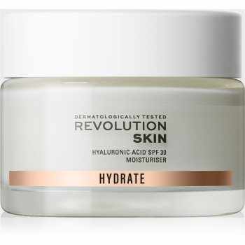Revolution Skincare Hydrate Hyaluronic Acid crema de fata hidratanta SPF 30