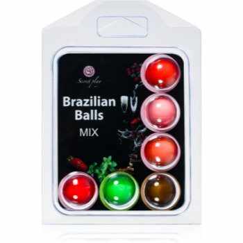Secret play Brazilian Mix 6 Balls set ulei de masaj