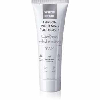 White Pearl PAP Carbon Whitening pasta de dinti pentru albire