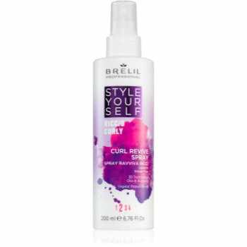 Brelil Numéro Style YourSelf Curl Revive Spray spray regenerator pentru par ondulat si cret
