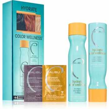 Malibu C Hydrate Color Wellness Collection set (pentru păr vopsit)