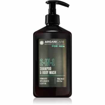 Arganicare For Men 2-In-1 Shampoo & Body Wash 2 in 1 gel de dus si sampon pentru barbati