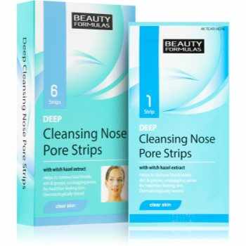 Beauty Formulas Clear Skin benzi de curățare pentru nas