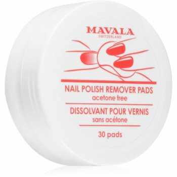 Mavala Nail Polish Remover Pads tampoane fara acetona