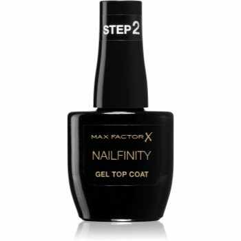 Max Factor Nailfinity Gel Top Coat lac gel de unghii pentru acoperirea superioară