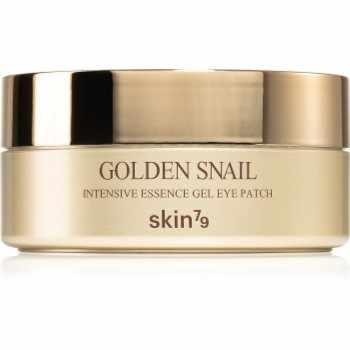 Skin79 Golden Snail mască revitalizantă cu hidrogel, cu extract din melcidin melci zona ochilor