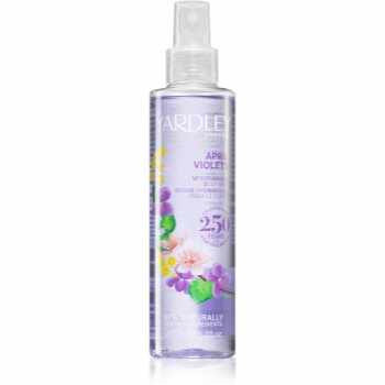 Yardley April Violets spray de corp hidratant pentru femei