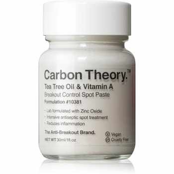 Carbon Theory Tea Tree Oil & Vitamin A tratament topic pentru acnee