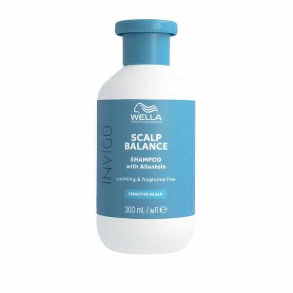 Sampon pentru Scalp Sensibil - Wella Professionals Invigo Scalp Balance Sensitive Scalp Shampoo, varianta 2023, 300 ml