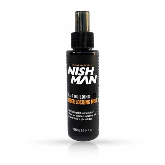 Spray Fiber Nish Man pentru Parul Rar - 100 ml