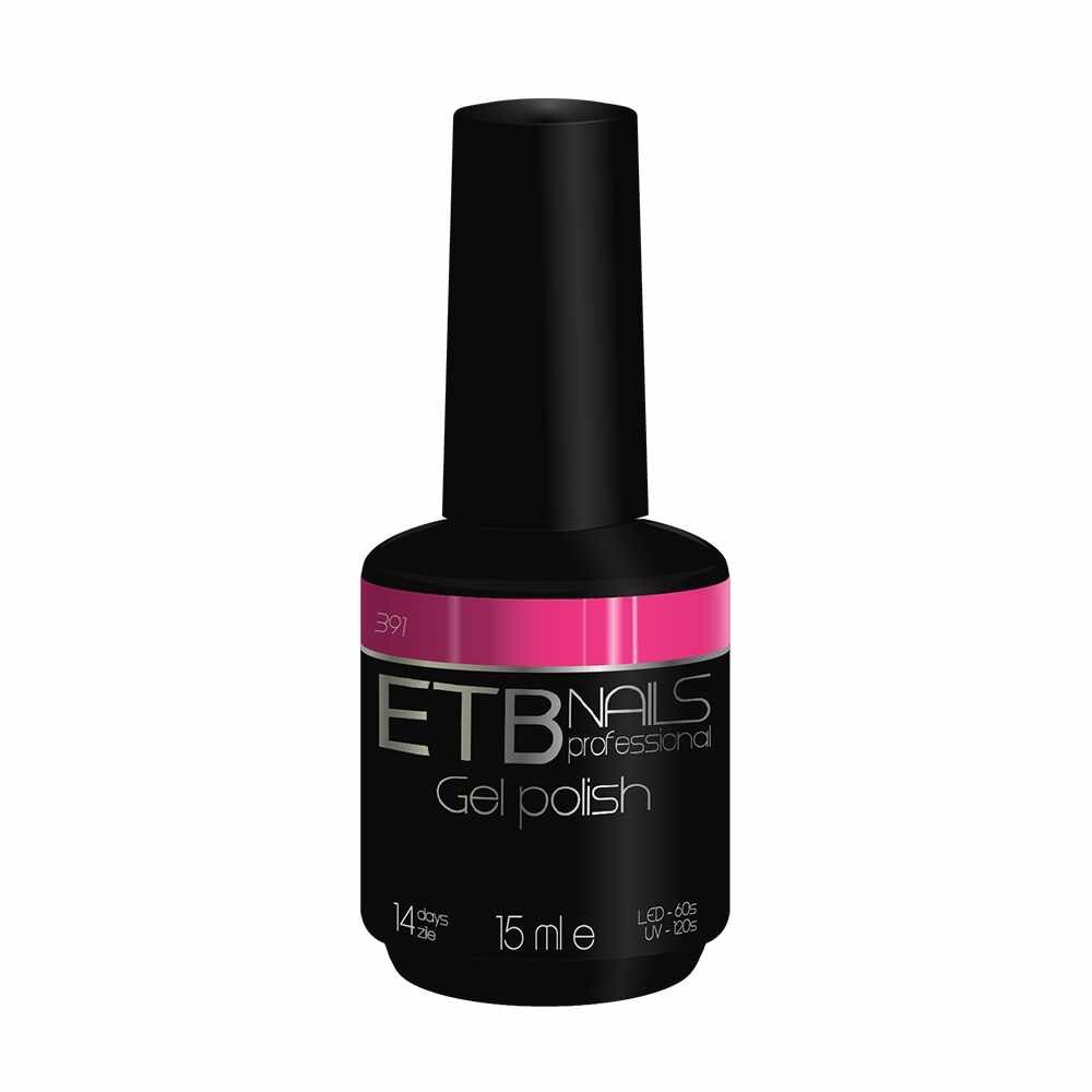 Gel Unghii ETB Nails 391 Pinkest Pink 15 ml
