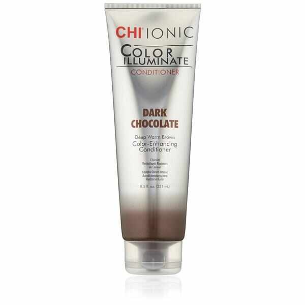 Balsam Nuantator Ciocolatiu - CHI Farouk Ionic Color Illuminate Conditioner Dark Chocolate, 251 ml