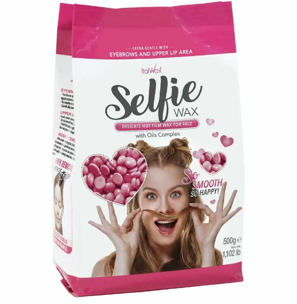 Ceara Epilat ItalWax Pentru Fata Elastica Perle Selfie 500g