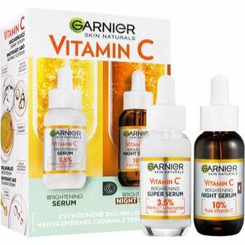 Garnier Skin Naturals Vitamin C set pentru îngrijirea pielii 2 x 30 ml