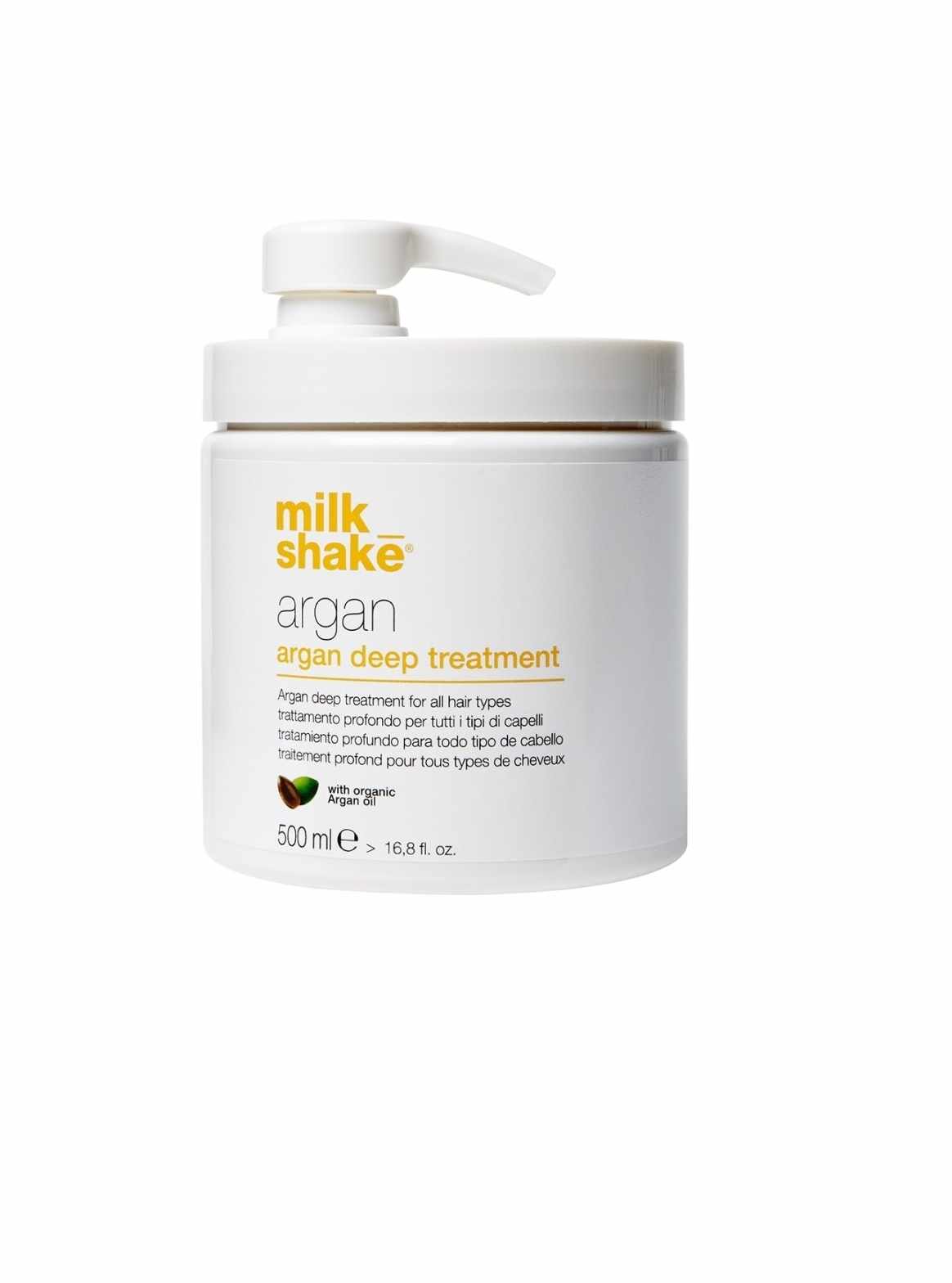 Masca Restructuranta cu Ulei de Argan Intensiv Milk Shake Argan Treatment 500 ml