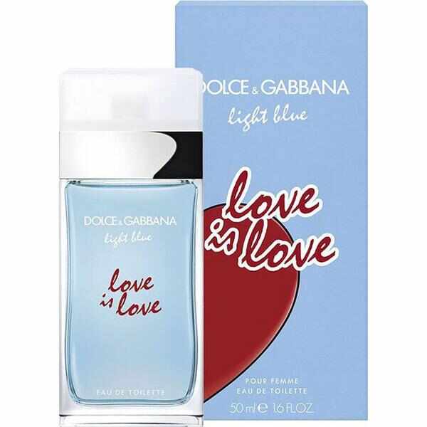 Apa de Toaleta Dolce & Gabbana Light Blue Love is Love Pour Femme, Femei, 50 ml