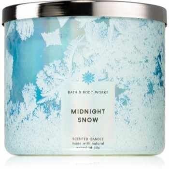 Bath & Body Works Midnight Snow lumânare parfumată
