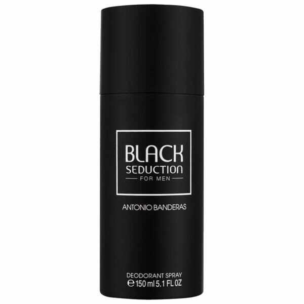 Deodorant Antonio Banderas Seduction in Black, Barbati, 150 ml