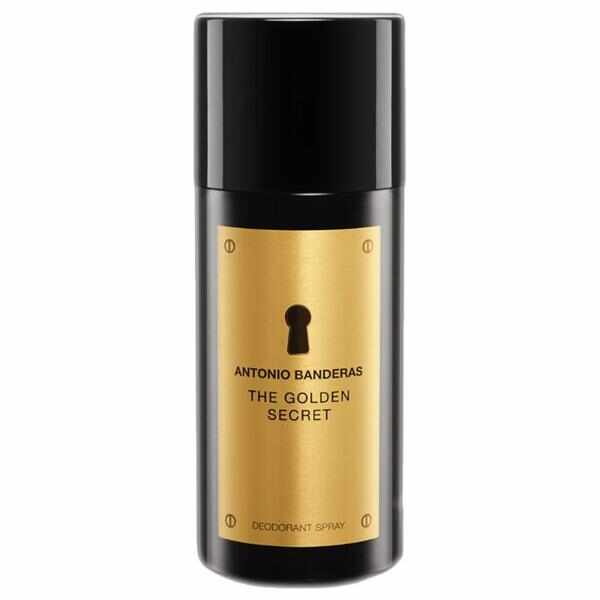 Deodorant Antonio Banderas The Golden Secret, Barbati, 150 ml