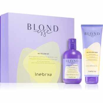 Inebrya BLONDesse No-Yellow Kit set cadou (pentru păr vopsit)