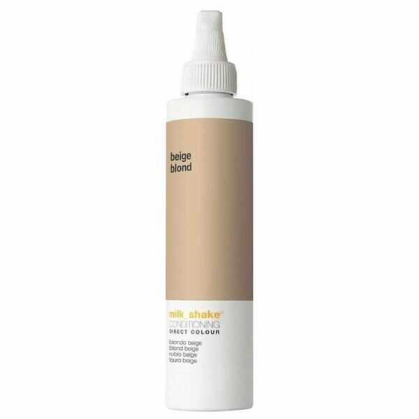 Balsam Nuantator cu Pigment Intens - Milk Shake Conditioning Direct Colour Beige Blond, 100 ml
