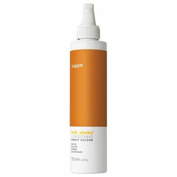 Balsam Nuantator cu Pigment Intens - Milk Shake Conditioning Direct Colour Copper, 100 ml