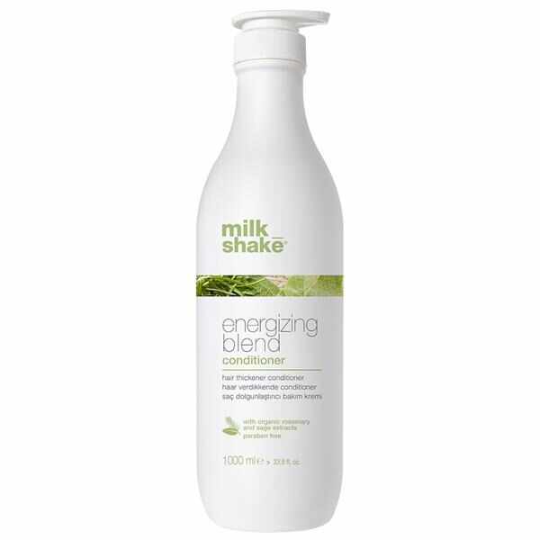 Balsam pentru Par Fin, Subtire si Fragil - Milk Shake Energizing Blend Conditioner, 1000 ml