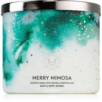 Bath & Body Works Merry Mimosa lumânare parfumată I.