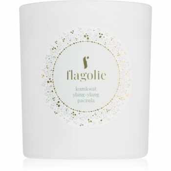Flagolie White Label Kumquat, Ylang-Ylang, Patchouli lumânare parfumată