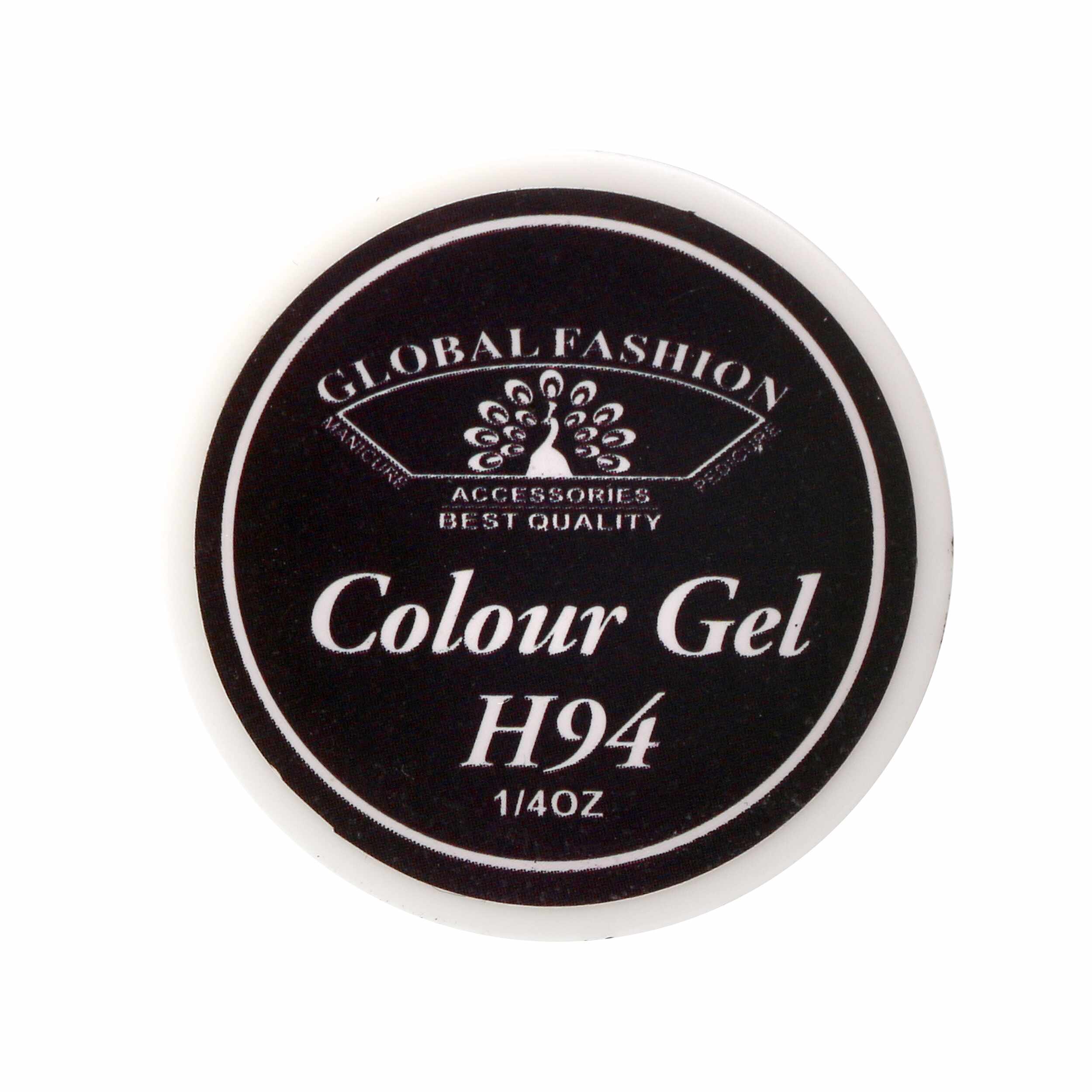 Gel Color Unghii, Vopsea de Arta Global Fashion, Seria Noble Purple H94, 5g