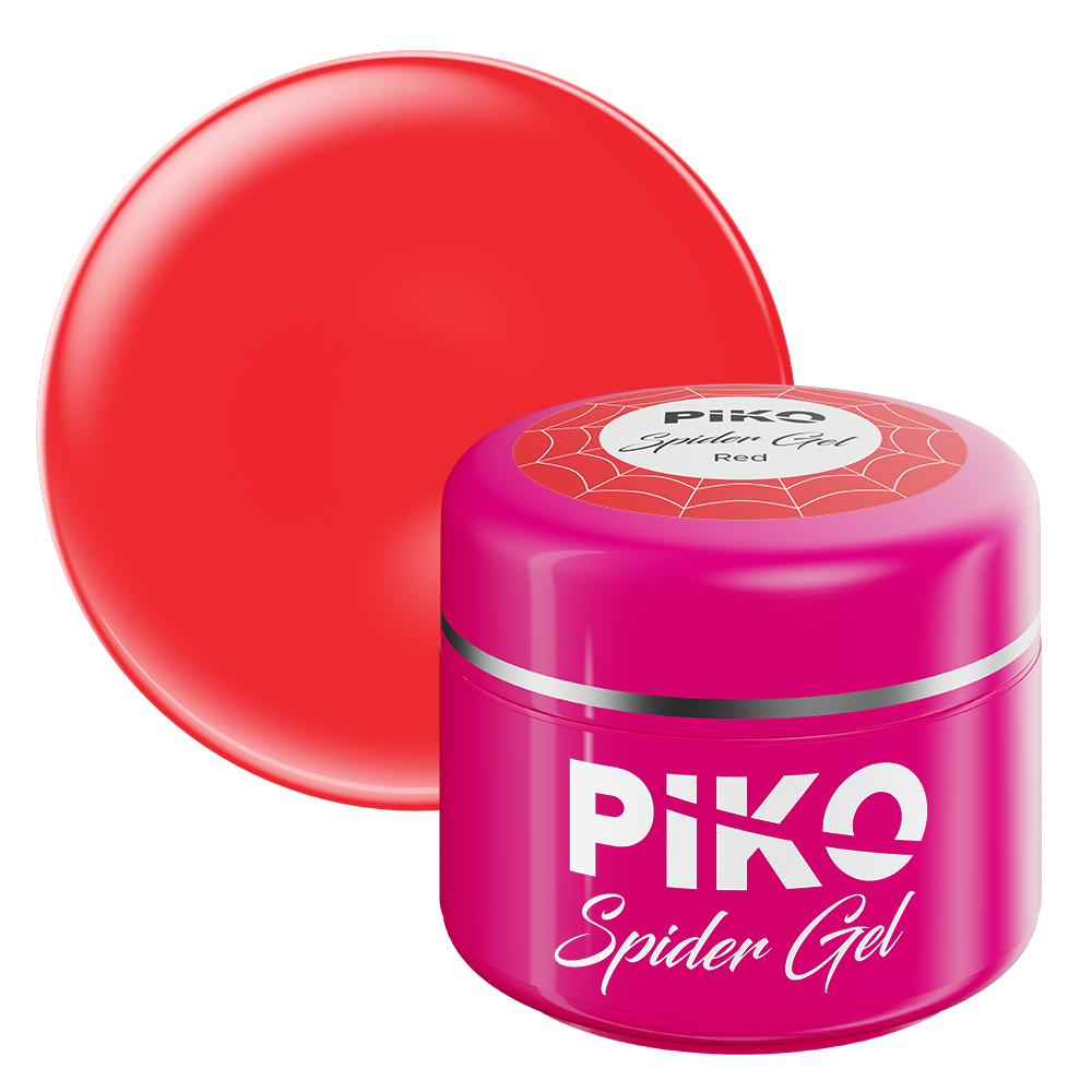 Gel color UV Piko, Spider gel, 5g, 05 Red