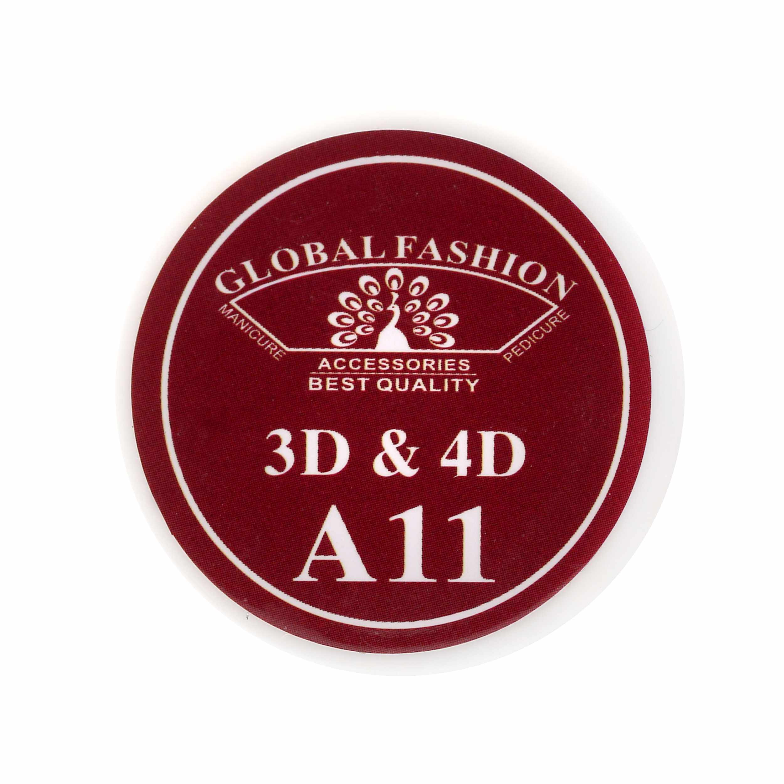 Gel Plastilina 4D Global Fashion, Bordo 7g, A11