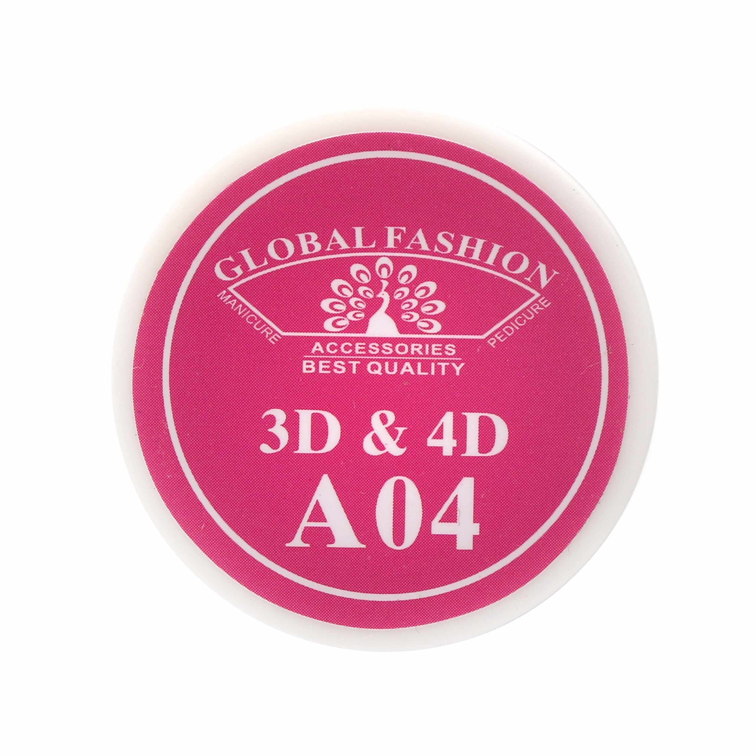 Gel Plastilina 4D Global Fashion, Roz 7g, A04