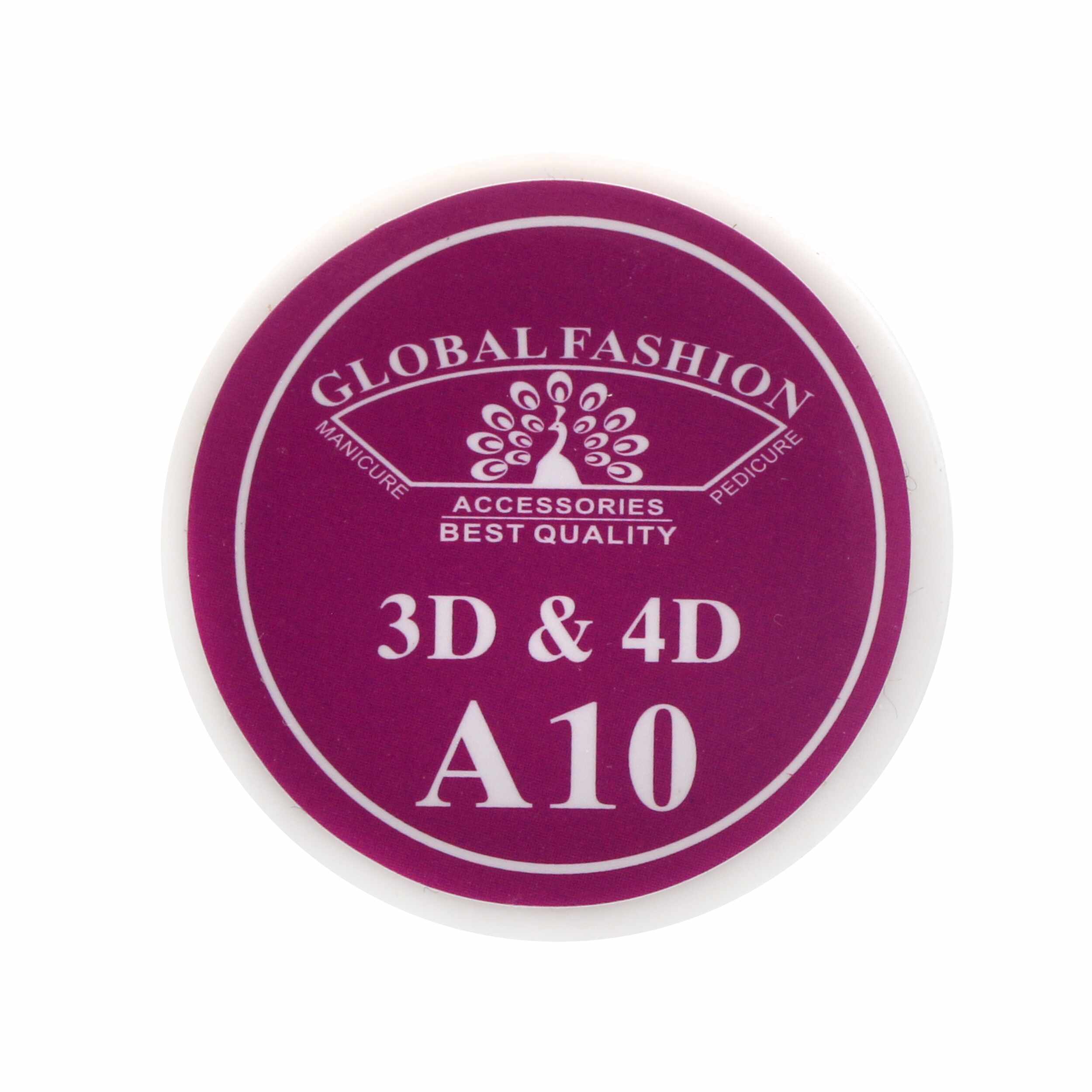 Gel Plastilina 4D Global Fashion, Roz-Violet 7g, A10