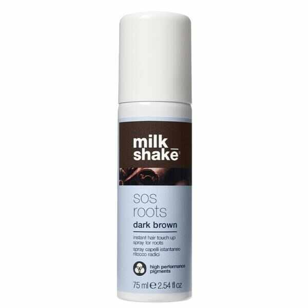 Spray Nuantator pentru Radacina Parului - Milk Shake Sos Roots Dark Brown, 75 ml