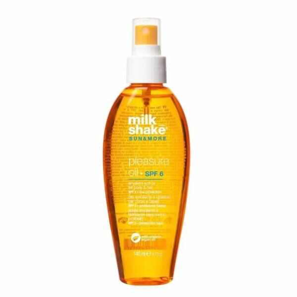 Ulei pentru Par si Corp - Milk Shake Sun & More Pleasure SPF 6, 140 ml