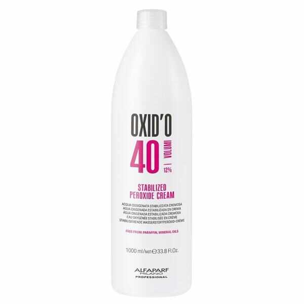 Oxidant Crema 12% - Alfaparf Milano Oxid'O 40 Volumi 12% Stabilized Peroxide Cream, 1000 ml