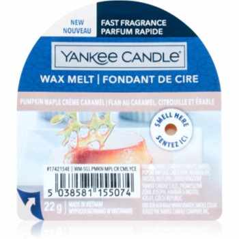 Yankee Candle Pumpkin Maple Crème Caramel ceară pentru aromatizator Signature