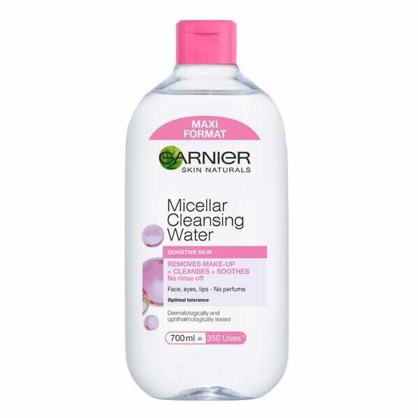 Apa micelara pentru ten sensibil Skin Naturals, Garnier, 700 ml 
