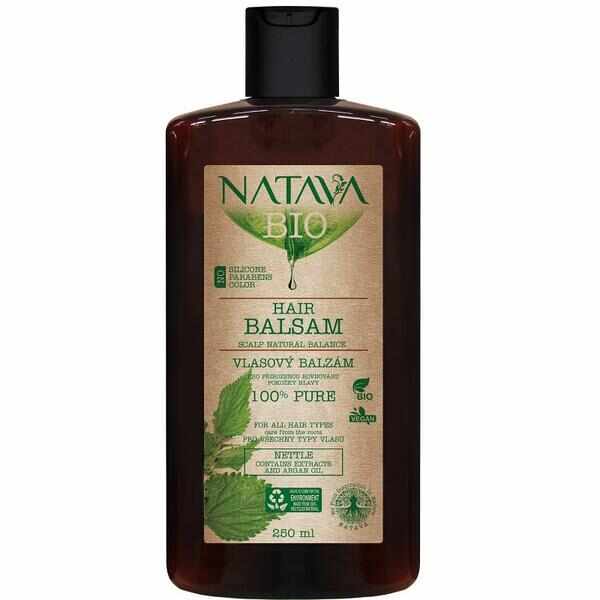 Balsam de par cu extract de urzica, Bio, Natava, 250 ml