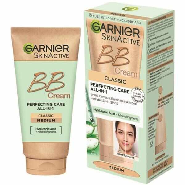 Crema BB cu SPF 15 Skin Active, Classic Medium, Garnier, 50 ml 