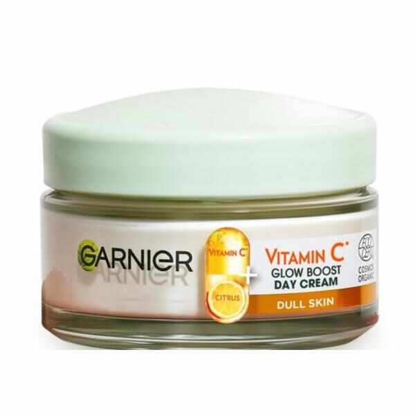 Crema de zi iluminatoare imbogatita cu vitamina C Skin Active, Garnier, 50 ml