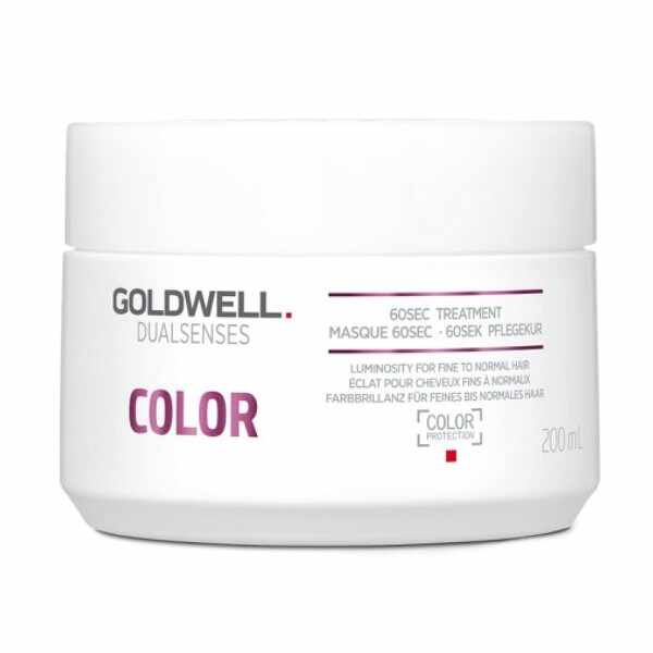 Masca pentru Par Vopsit, Fin si Normal - Goldwell Dualsenses Color 60sec Treatment 200ml