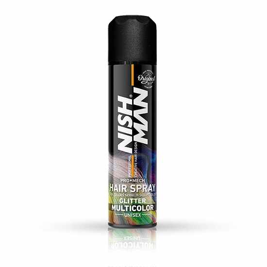 Spray de par colorat Nish Man Multicolor 150 ml