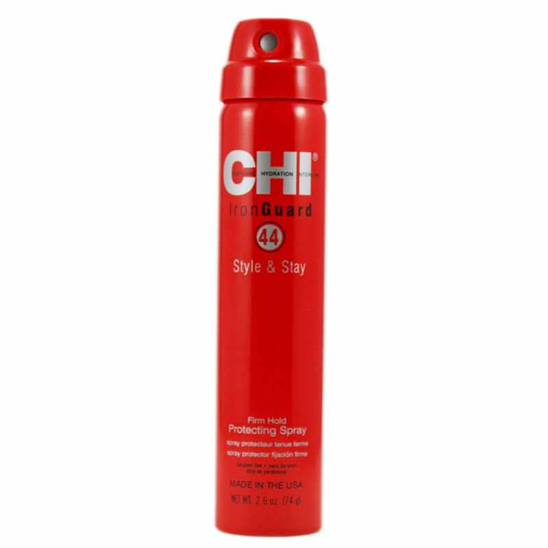 Spray Protectie Termica - CHI Farouk 44 Iron Guard Style and Stay Firm Hold Protecting Spray 74 gr
